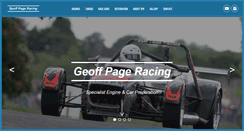 Desktop Screenshot of geoffpageracing.com